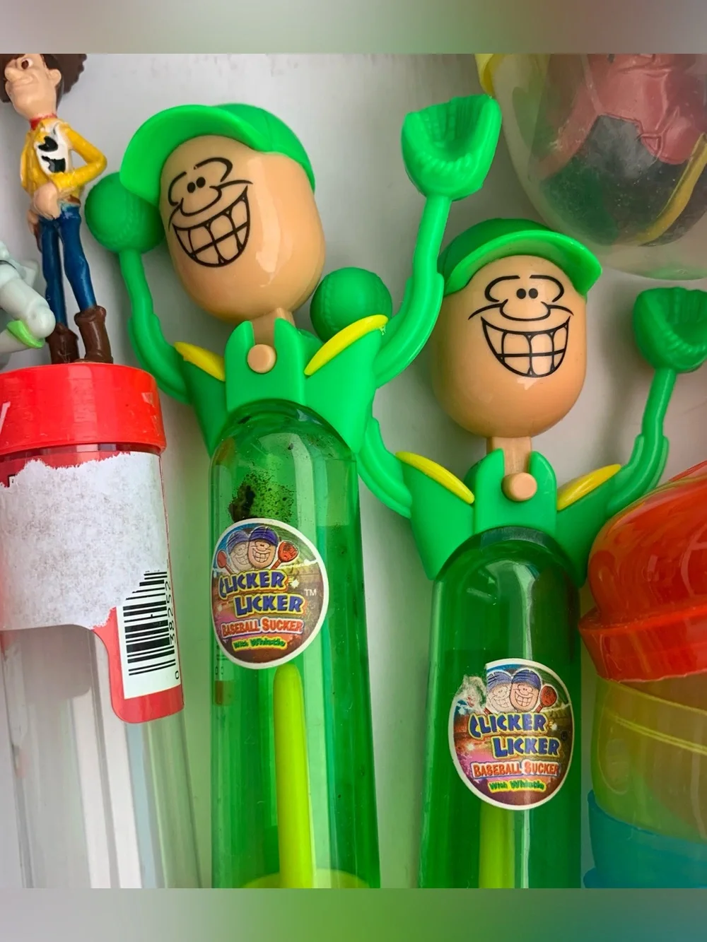 Vintage Disney Pixar Toy Story & Marvel Gacha Toy Vending Capsules & Collectible